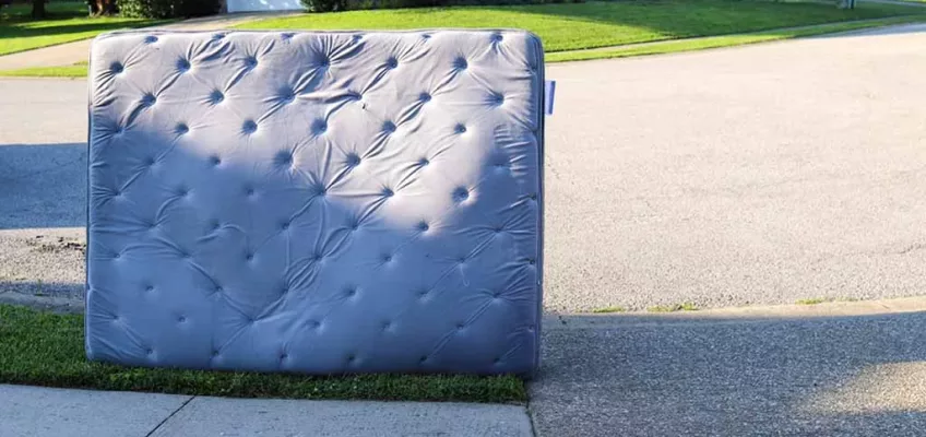 O que fazer a um colchão velho?